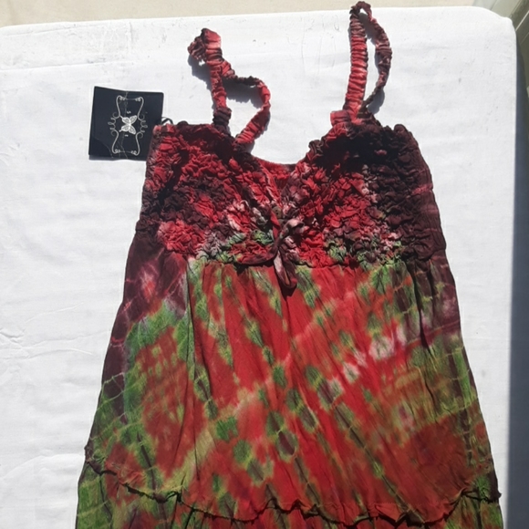 Multicolored Maxi Dress - Picture 1 of 4